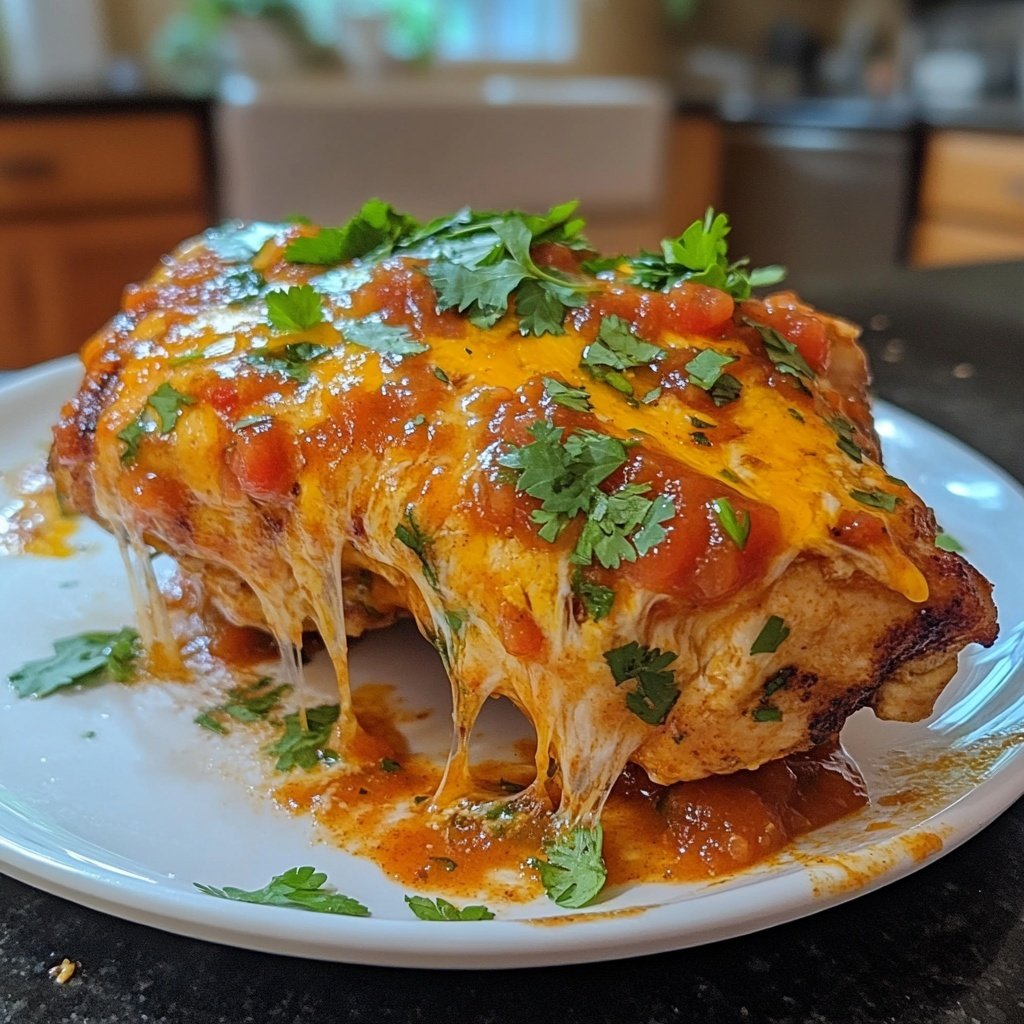 Set-It-and-Forget-It Slow Cooker Salsa Chicken