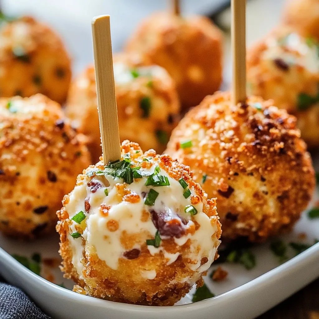 Mini Cheese Ball Bites