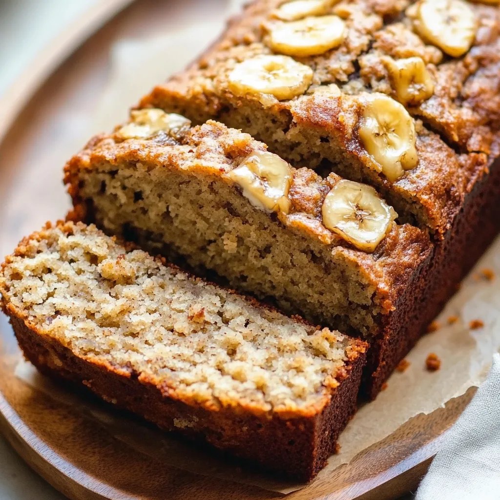 Vegan Banana Bread (Easy + Healthy)
