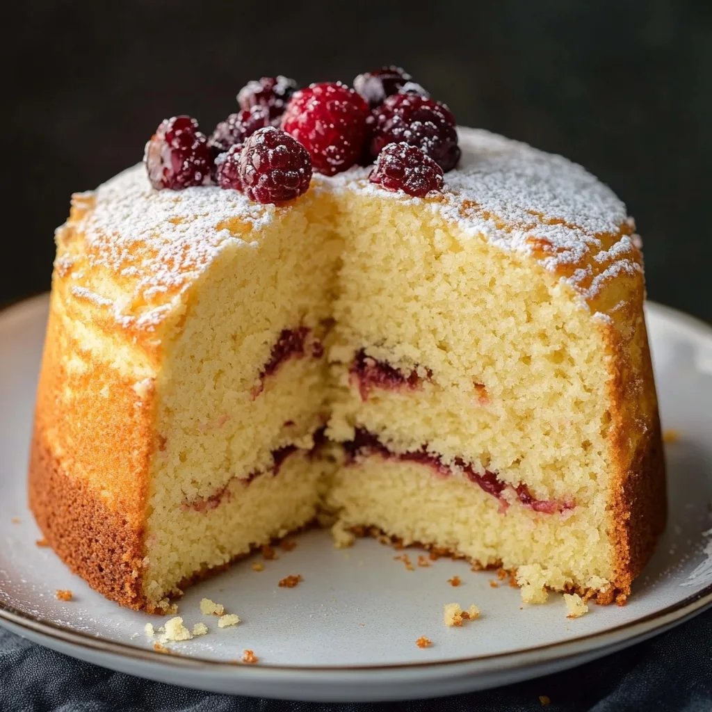 Vanilla Sponge Cake