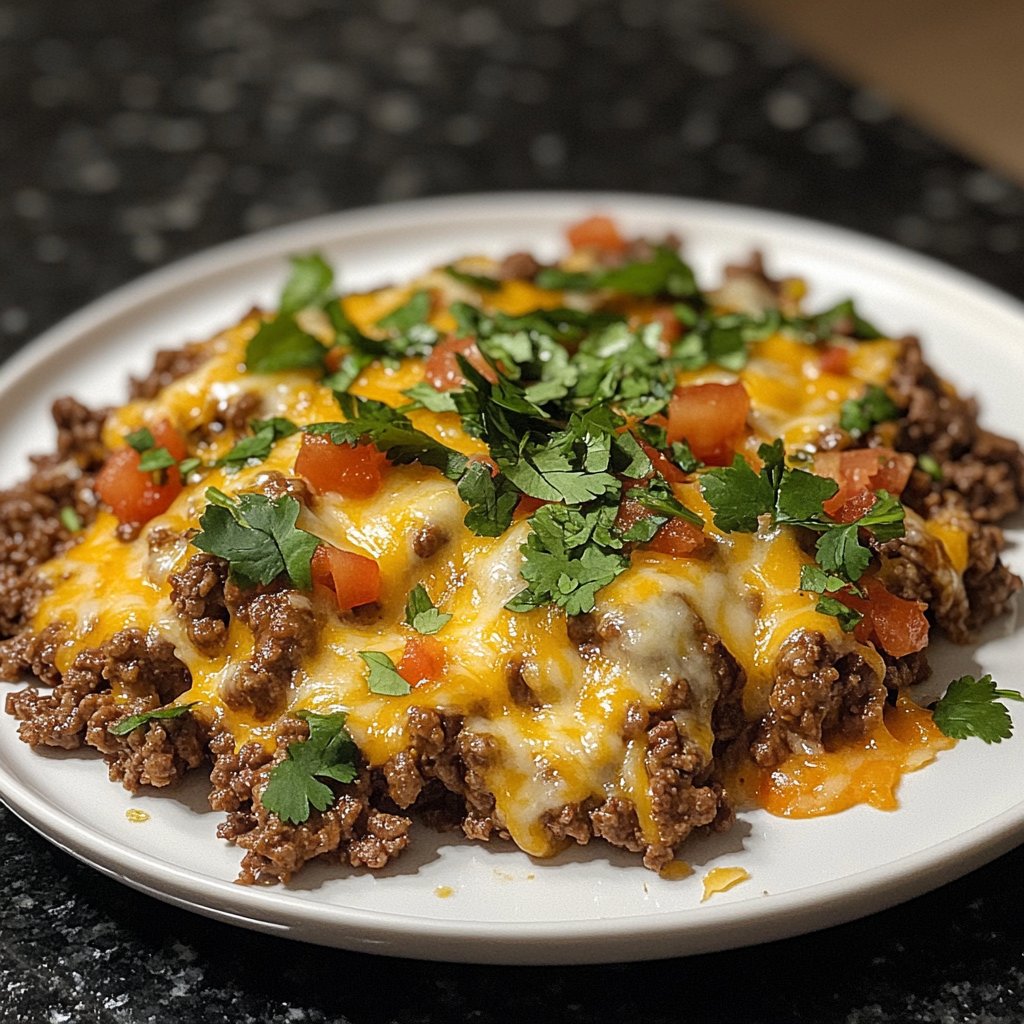Ground Beef Skillet Mexican Style