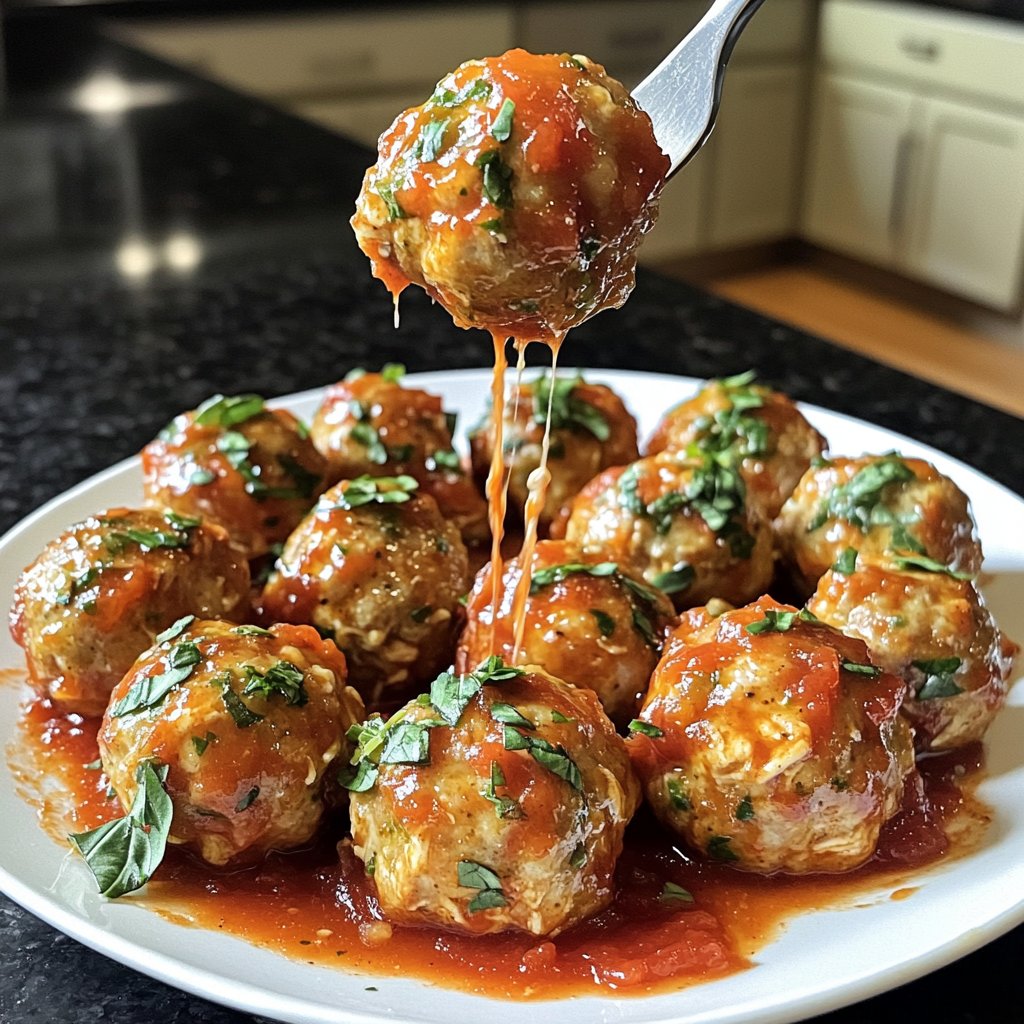 Set-It-and-Forget-It Slow Cooker Chicken Meatballs