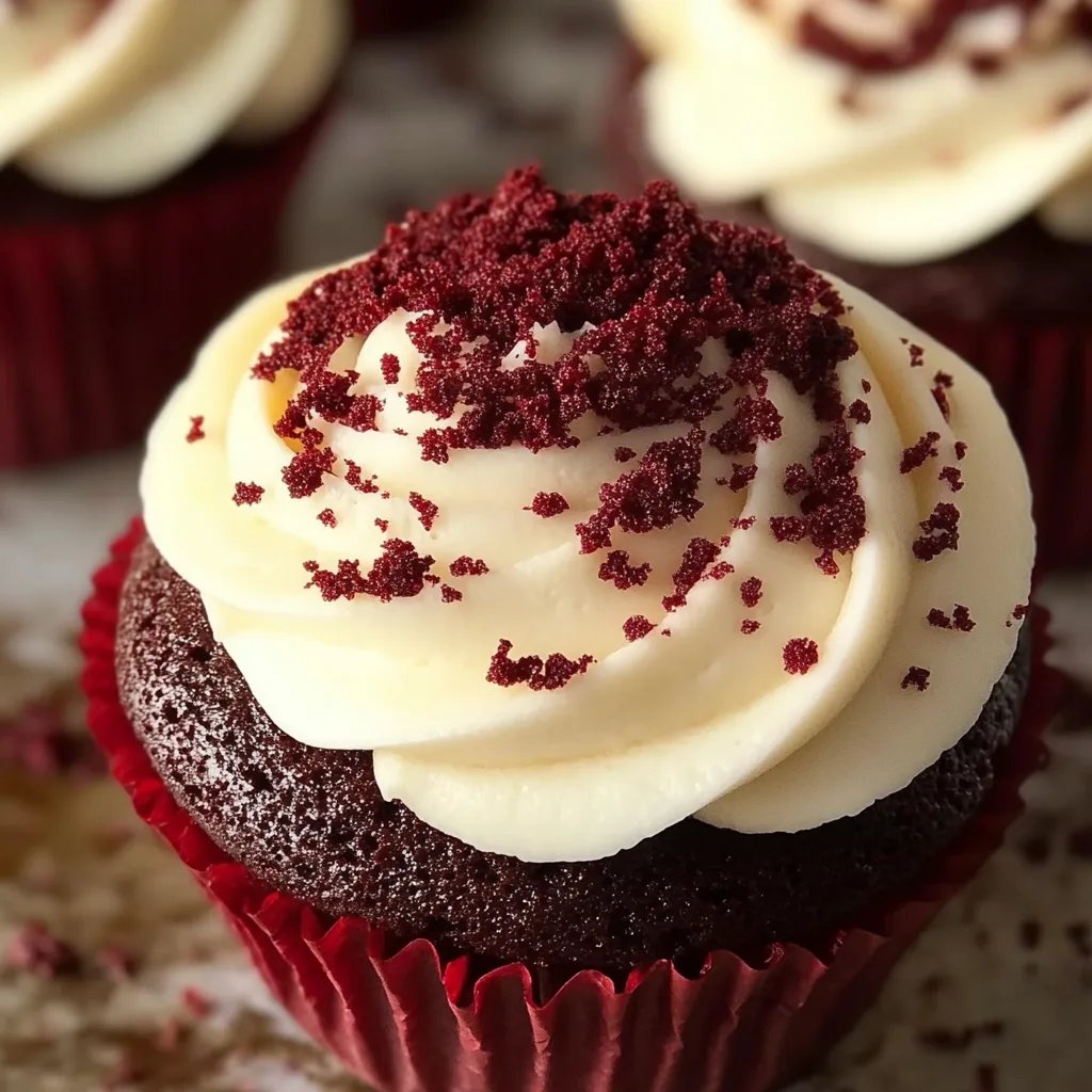 Crumbl Copy Cat Red Velvet Cupcake Cookies