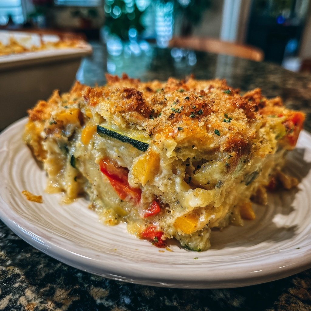 Sunday Baked Vegetable Casserole
