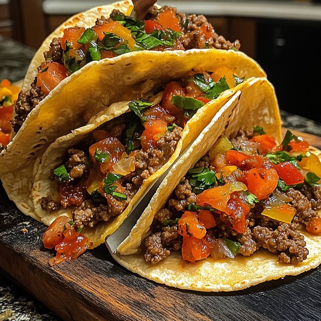 Ground Beef Tacos