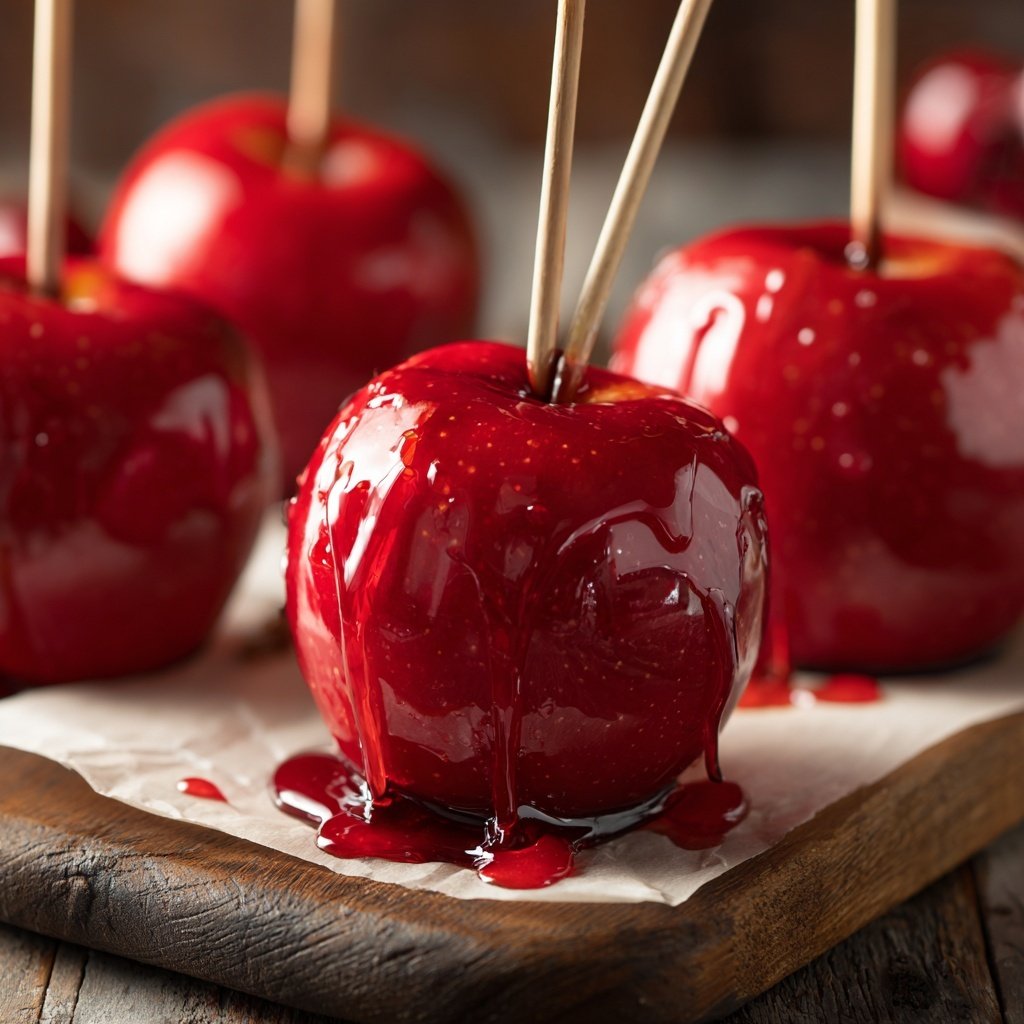 Classic Red Candy Apples