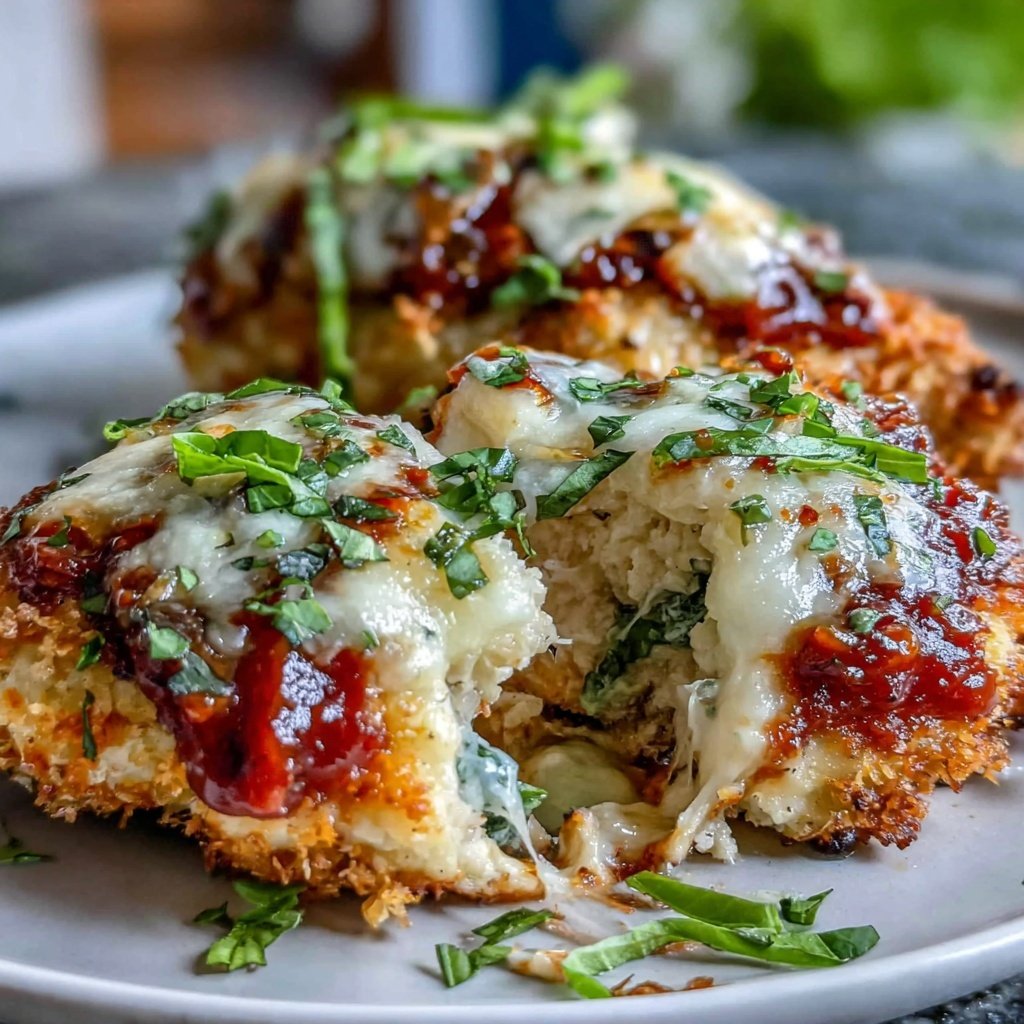 Healthy Baked Chicken Parmesan