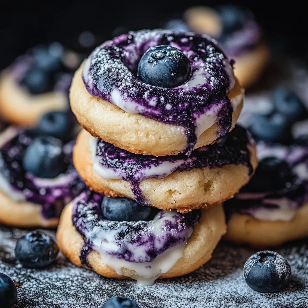 Blueberry Cheesecake Cookies