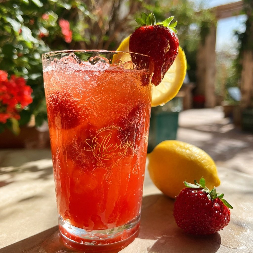Strawberry Lemonade Spring Refresher
