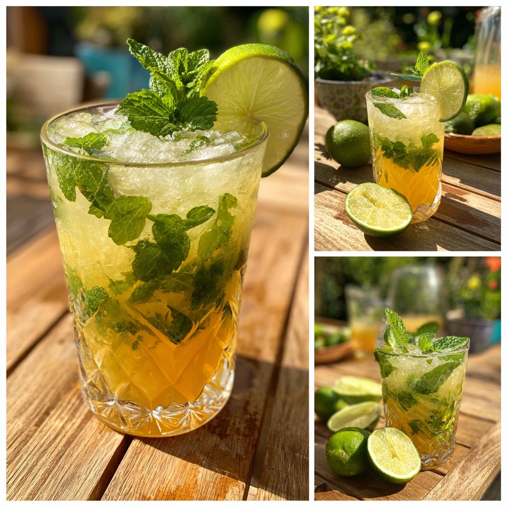 Spring Drinks With Mint And Lime
