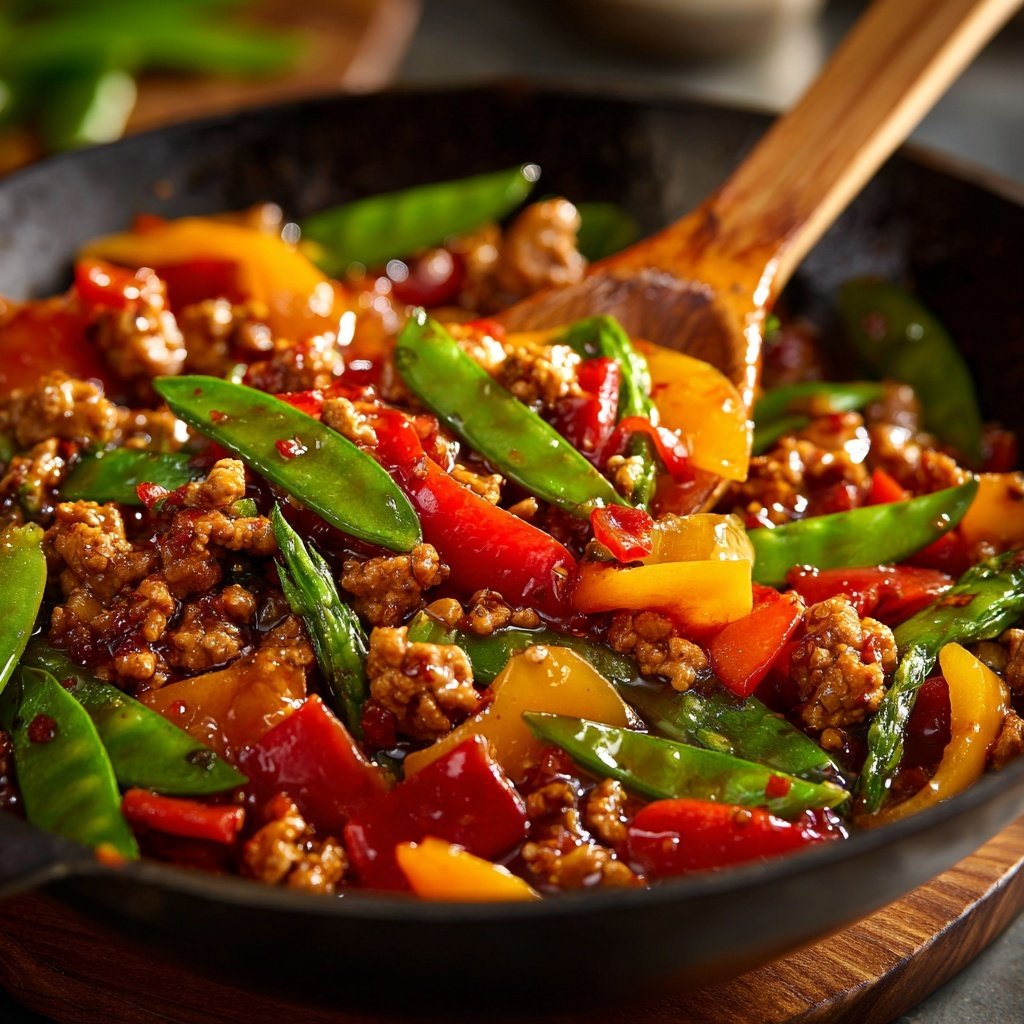 Ground Turkey And Vegetable Stir Fry