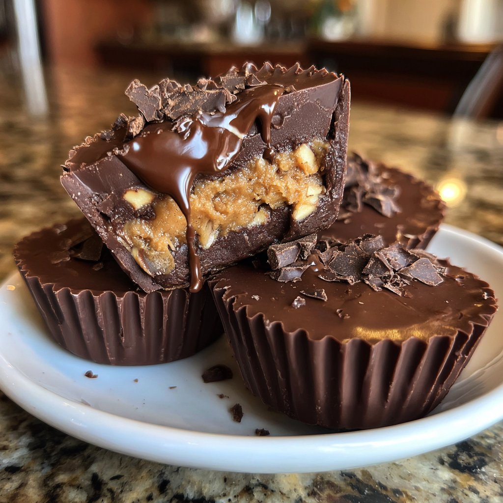 Chocolate Almond Butter Cups