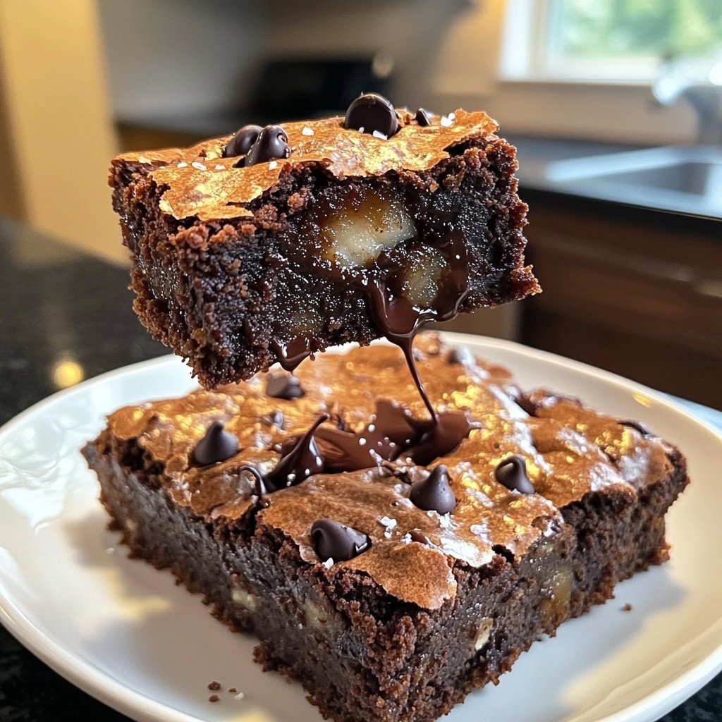 Cottage Cheese Brownies with Dates