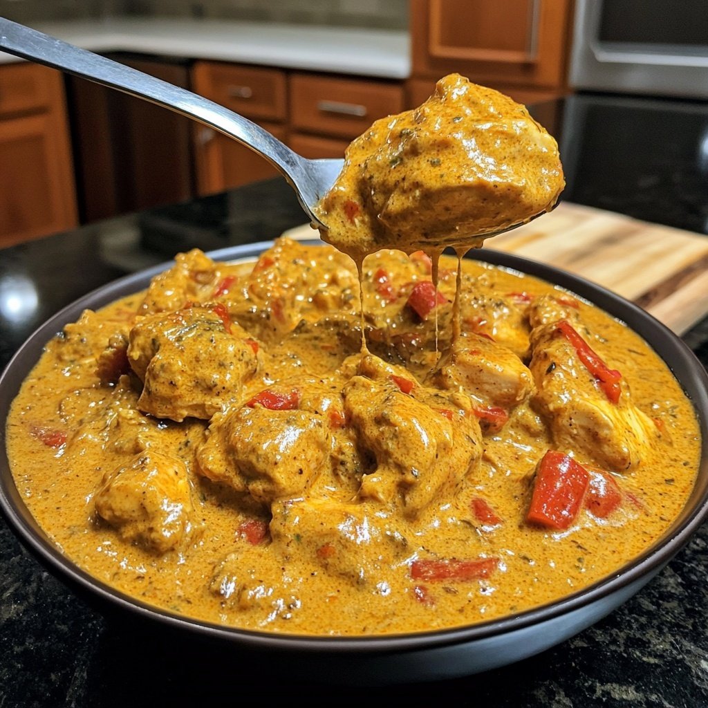 Creamy Slow Cooker Chicken Curry