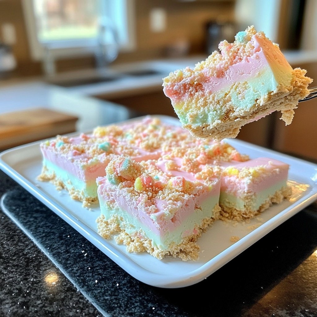 Fluffy Cotton Candy Fudge