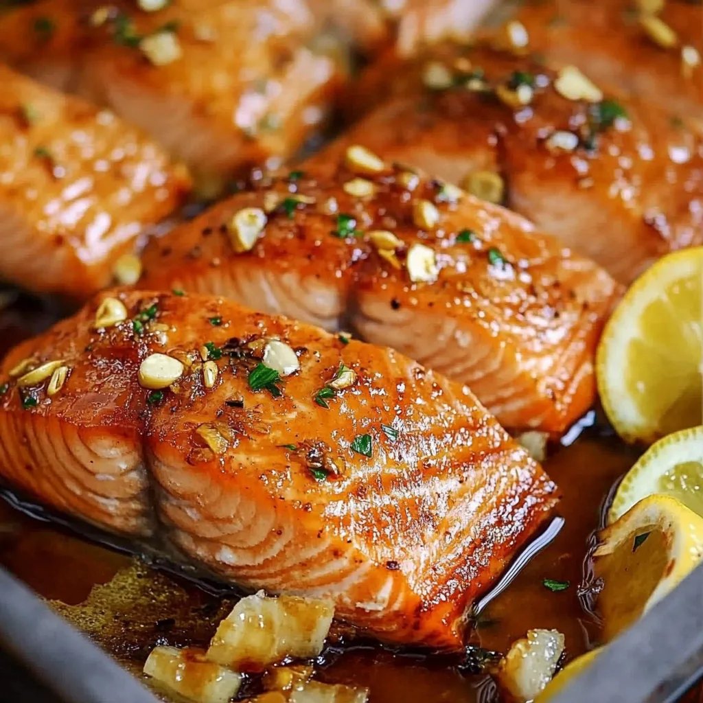 Brown Sugar Lemon Garlic Smoked Salmon