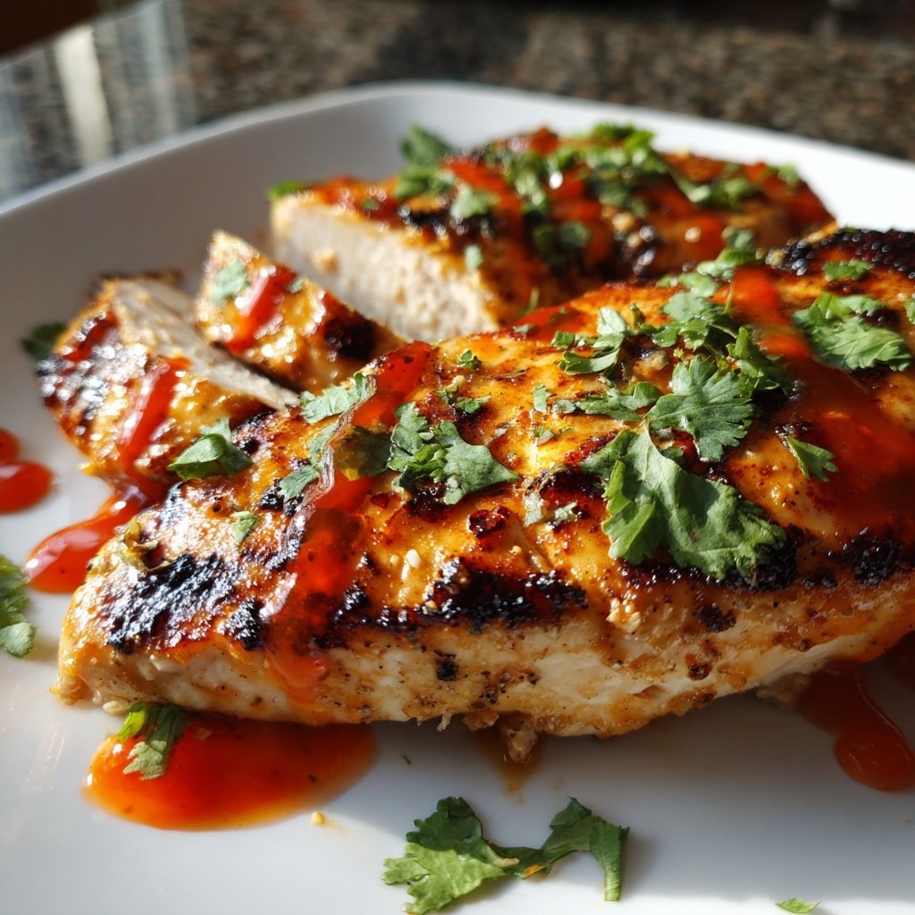 Chicken Breast with Chili Sauce