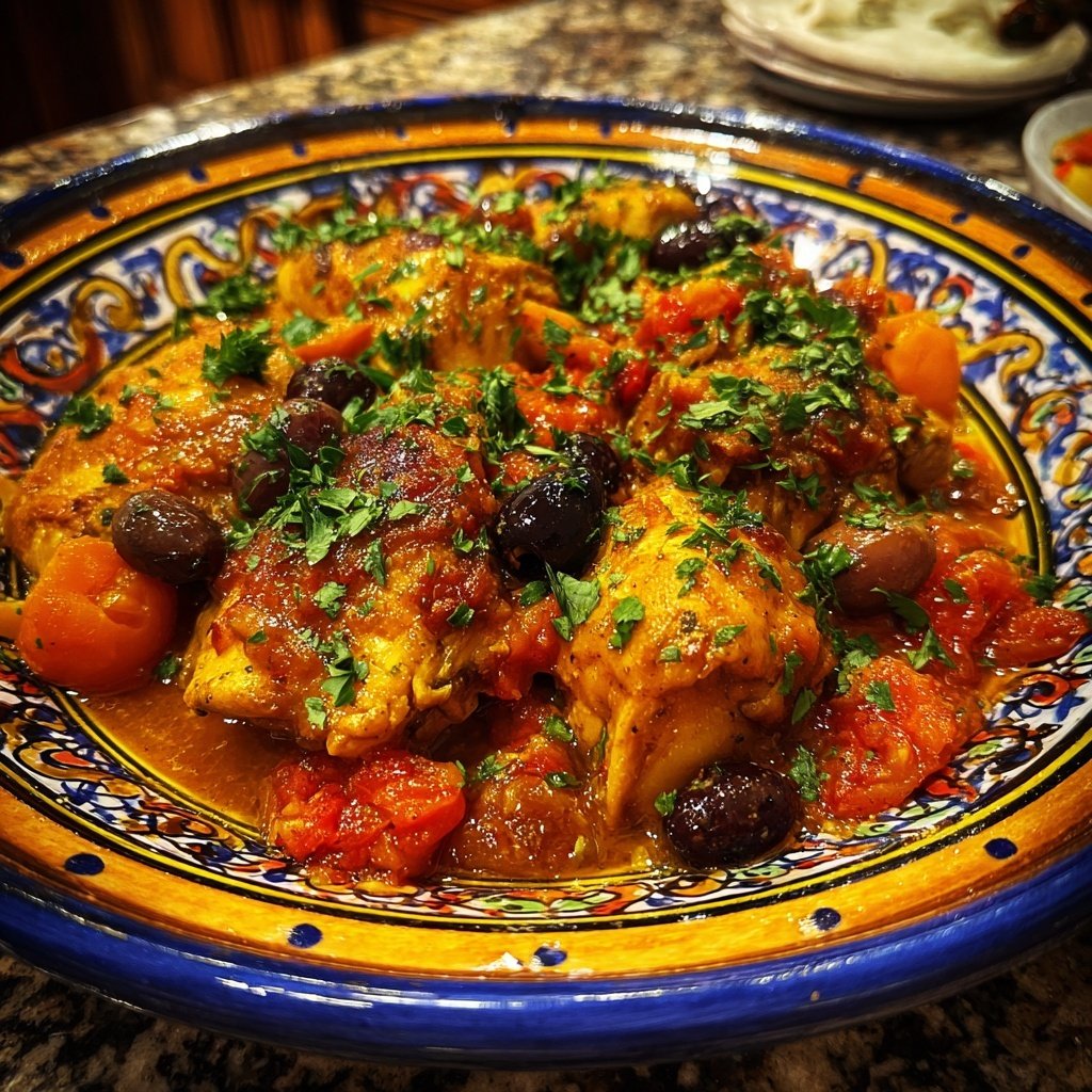 Global Flavors Moroccan Chicken Tagine